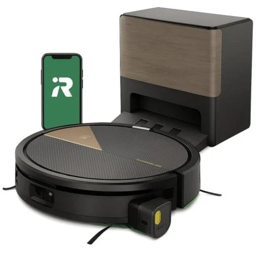Aspirador Robô com Mopa iRobot Roomba Max 705 Combo Com Esvaziamento Automatico Navegação LiDAR 175x Potência Com IA Controlo por Voz
