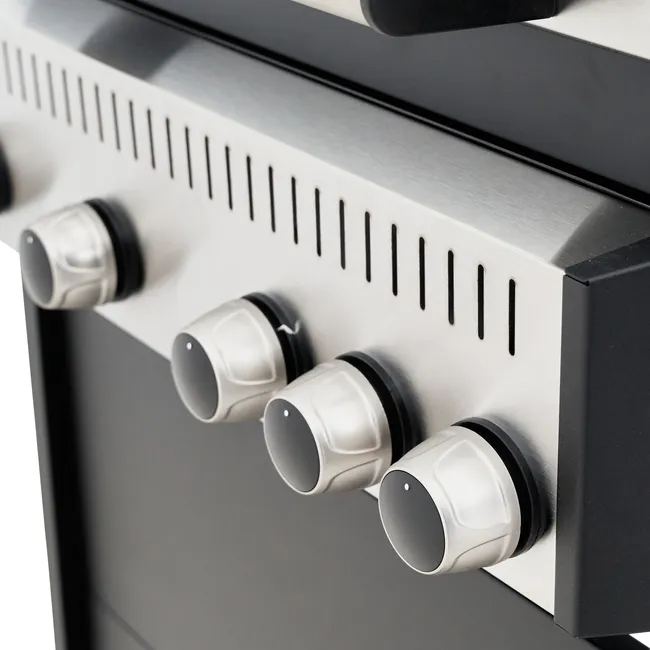 Barbecue a gás com 4 + 1 queimadores 125x49x104 cm C500