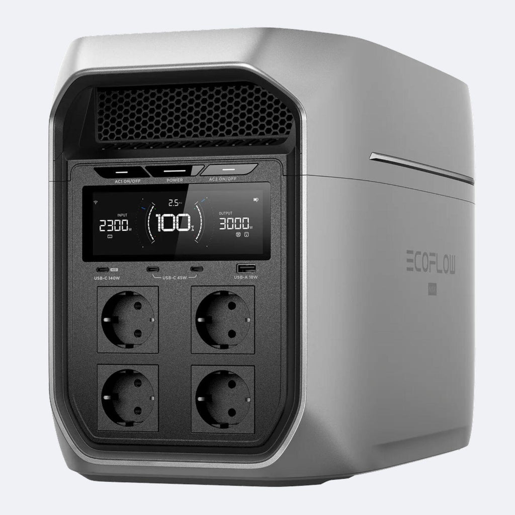 ECOFLOW DELTA 3 Max Plus Estação de carregamento portátil 2048Wh da EcoFlow