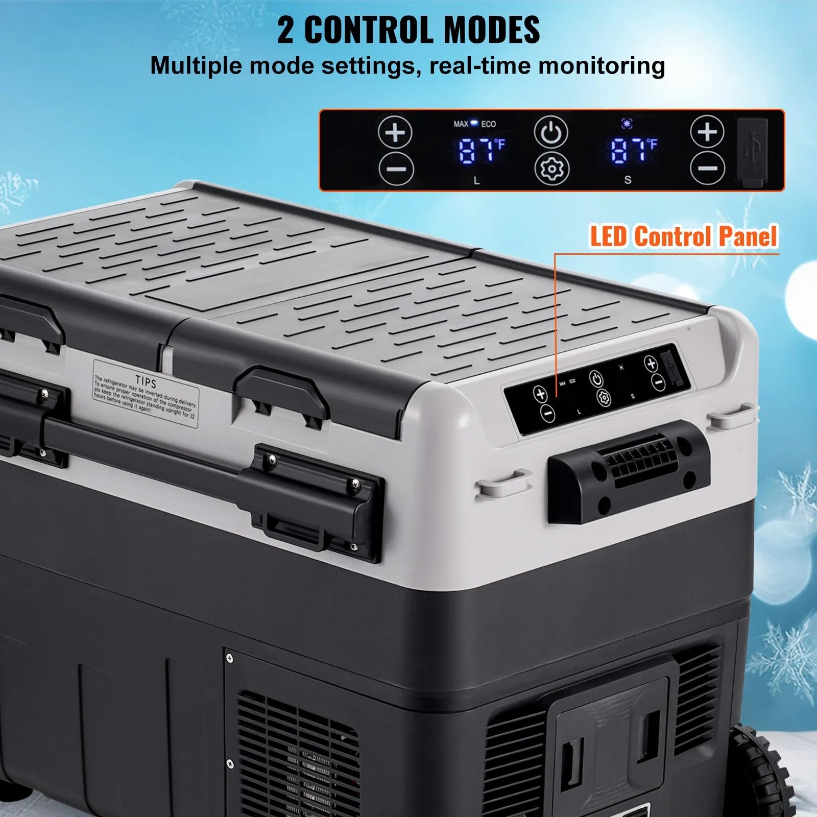 Frigorífico Portátil VEVOR 12V  50L - Promoção de Verão
