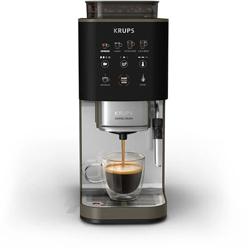 Máquina de Café Automática Krups SA403BE0 Coffee Crush Experience - Inox  Preto