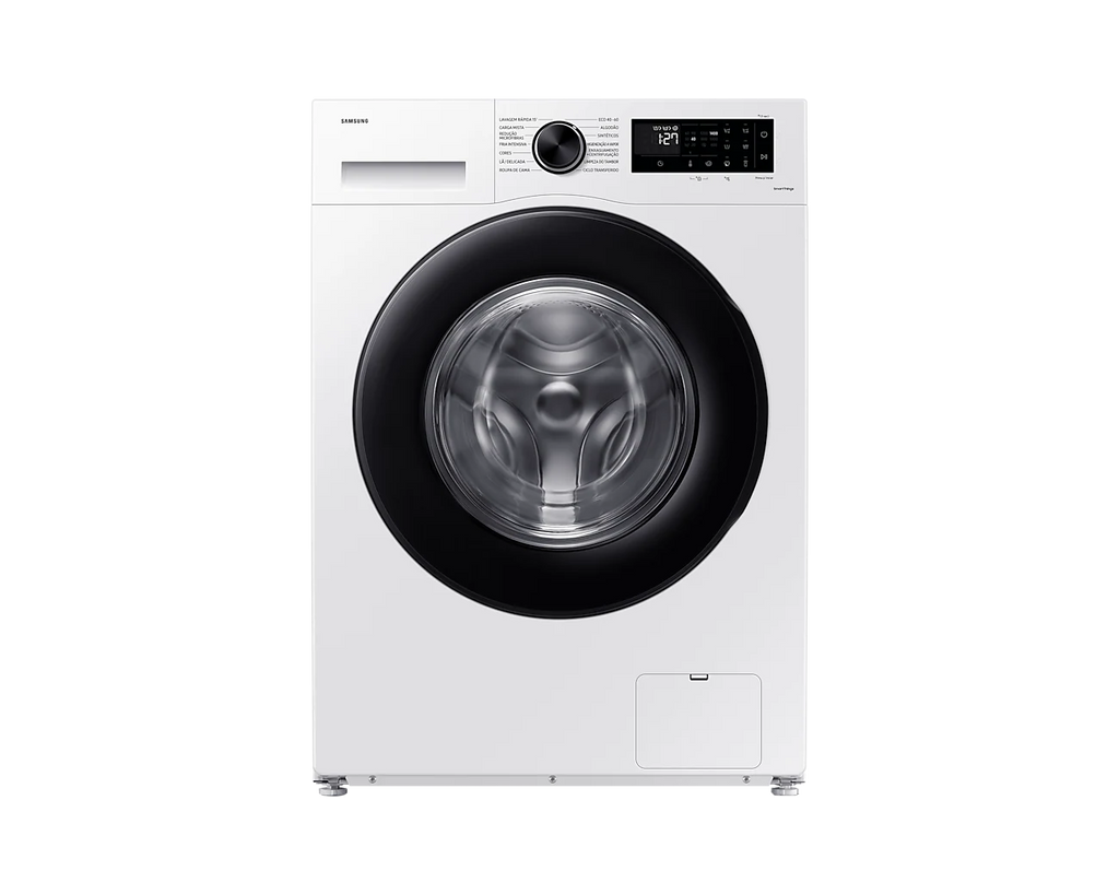 Máquina de Lavar SAMSUNG WW80CGC04DAEEP (8 Kg - 1400 rpm - Branco)