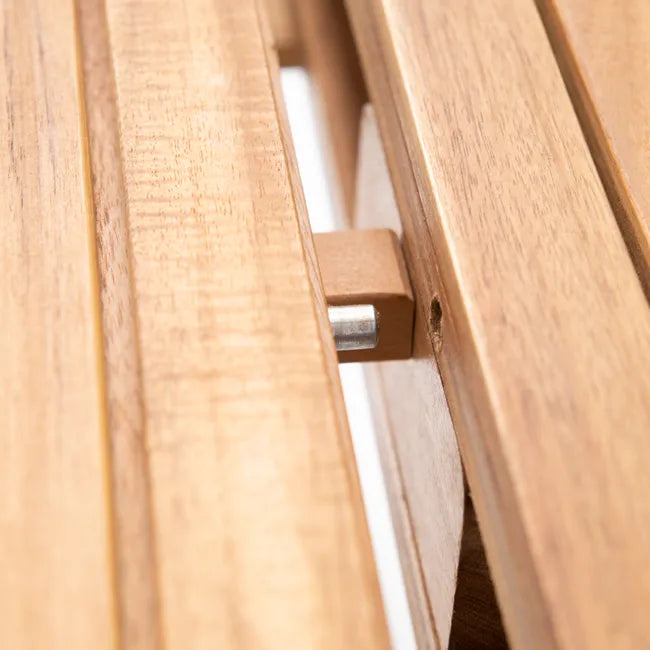 Mesa para jardim extensível 180240 cm castanho Naterial
