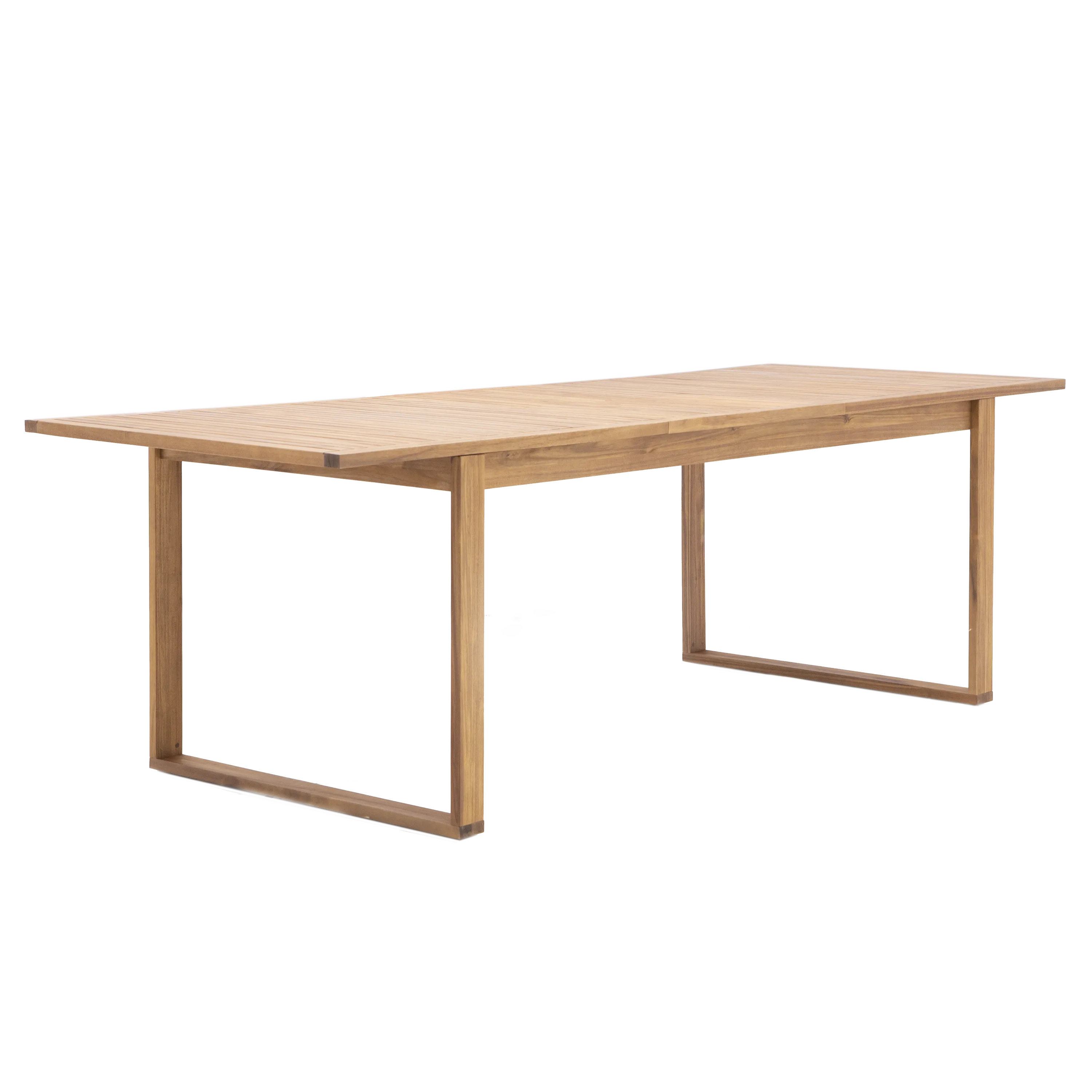 Mesa para jardim extensível 180240 cm castanho Naterial