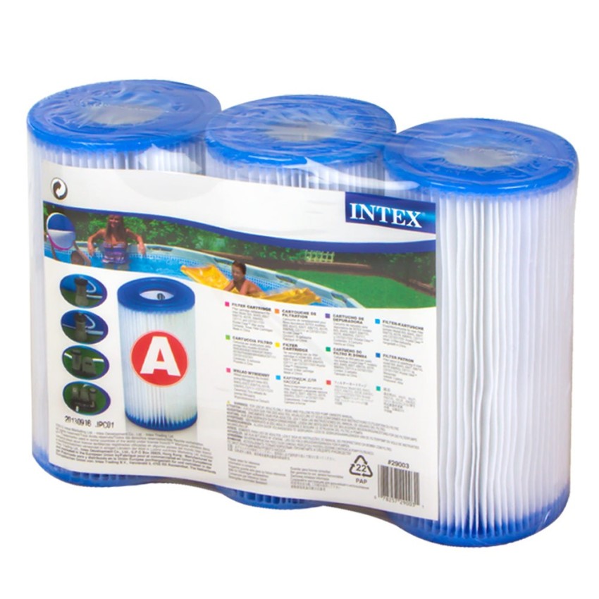 Pack de piscina desmontável retangular Prism Frame de 4 metros com 5 acessórios